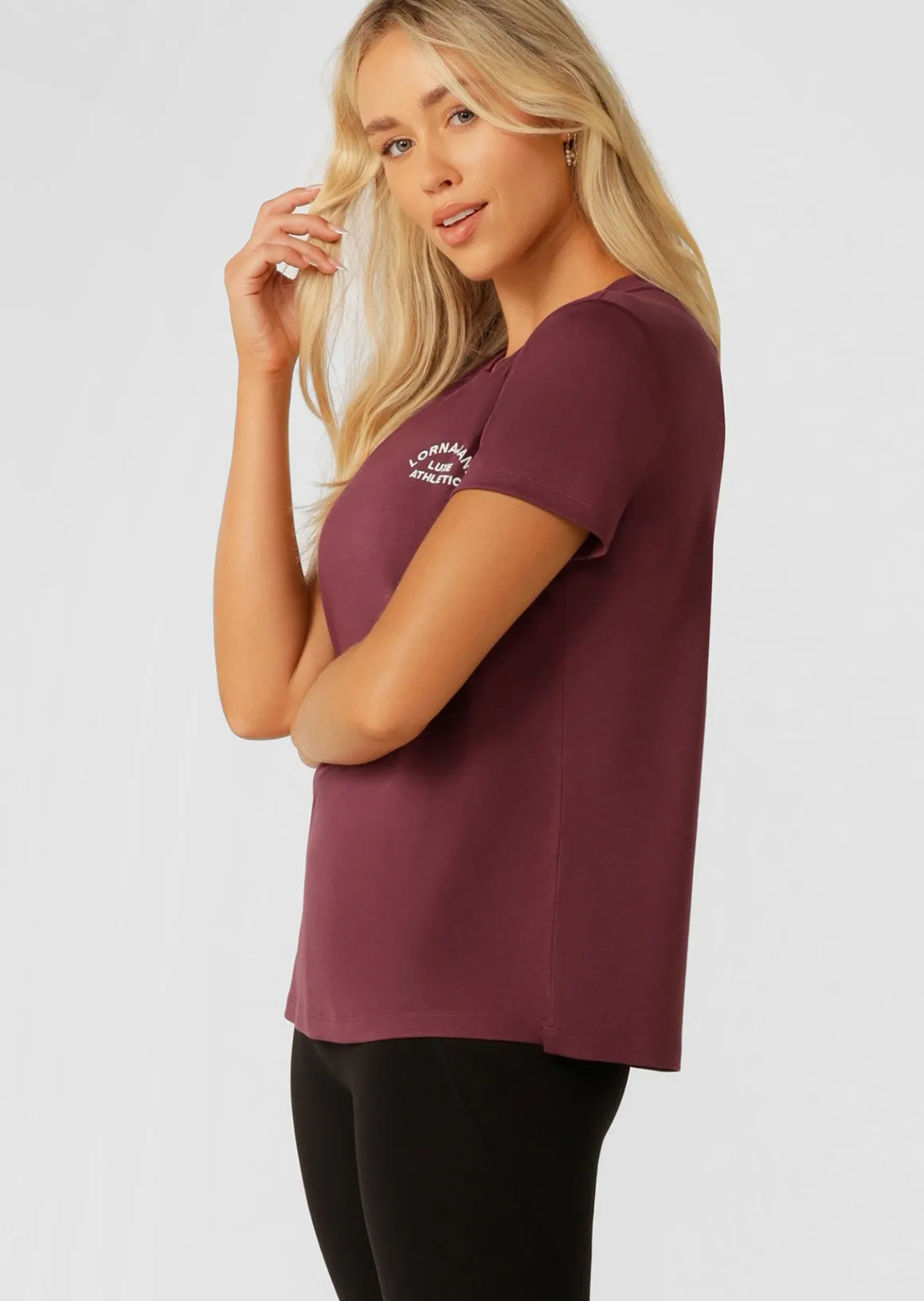 Lorna Jane Lotus T-Shirt Mulberry Online