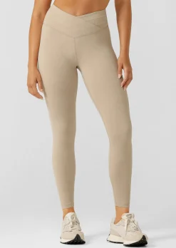 Lorna Jane Meditate Ankle Biter Leggings OffWhiteCloud Discount