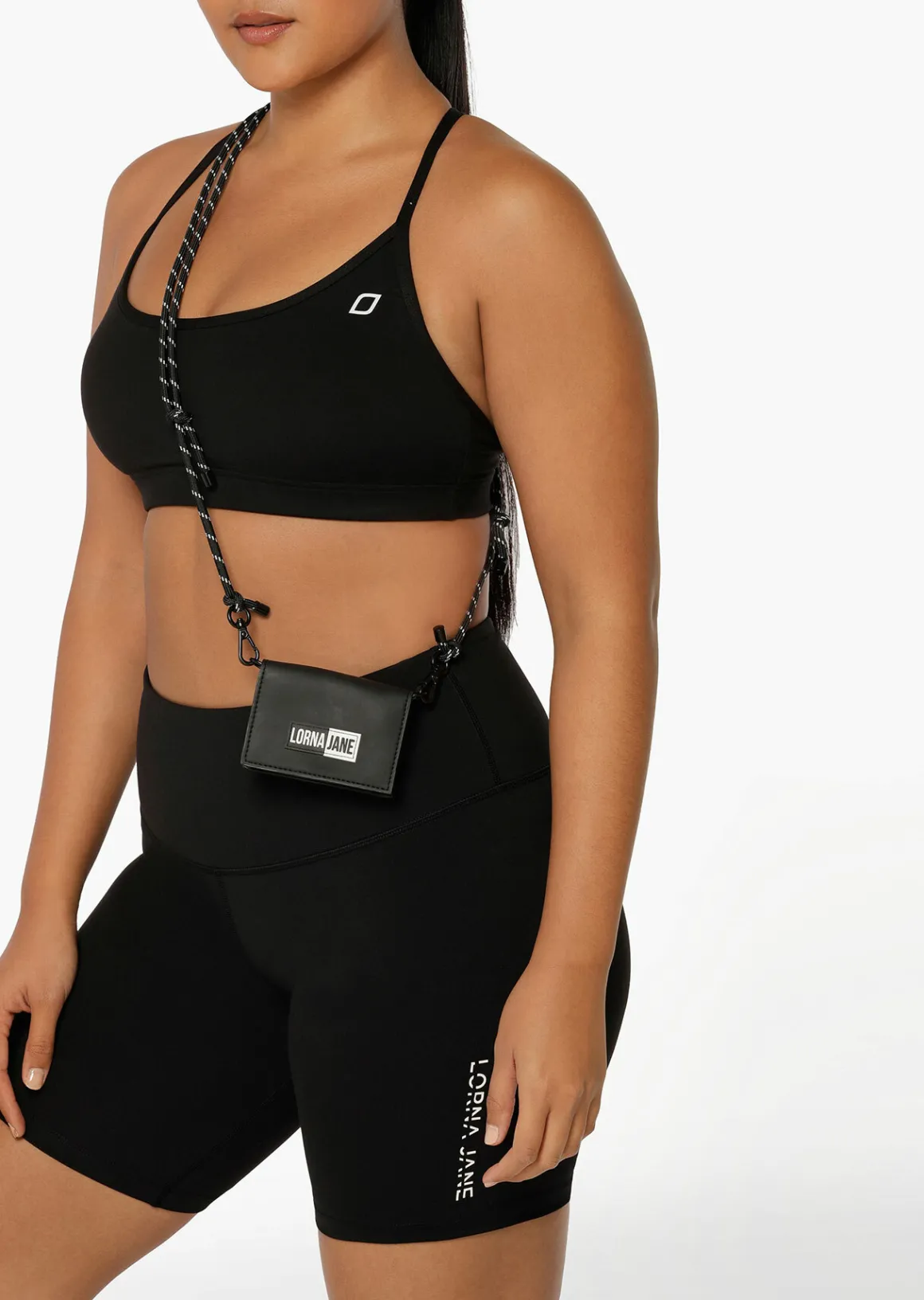 Lorna Jane Mini Crossbody Bag Black Hot