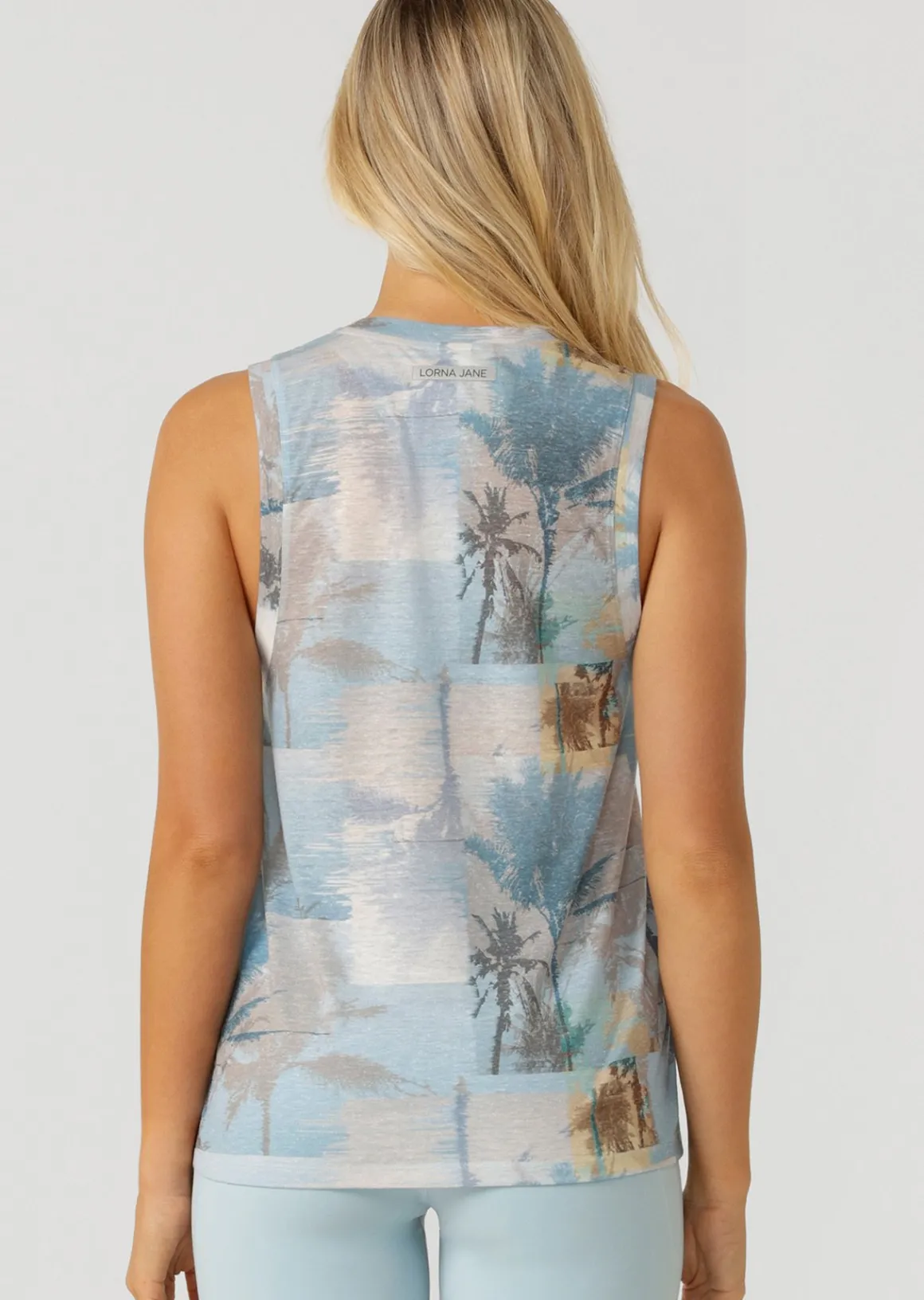 Lorna Jane Mirage Muscle Tank MiragePrint New