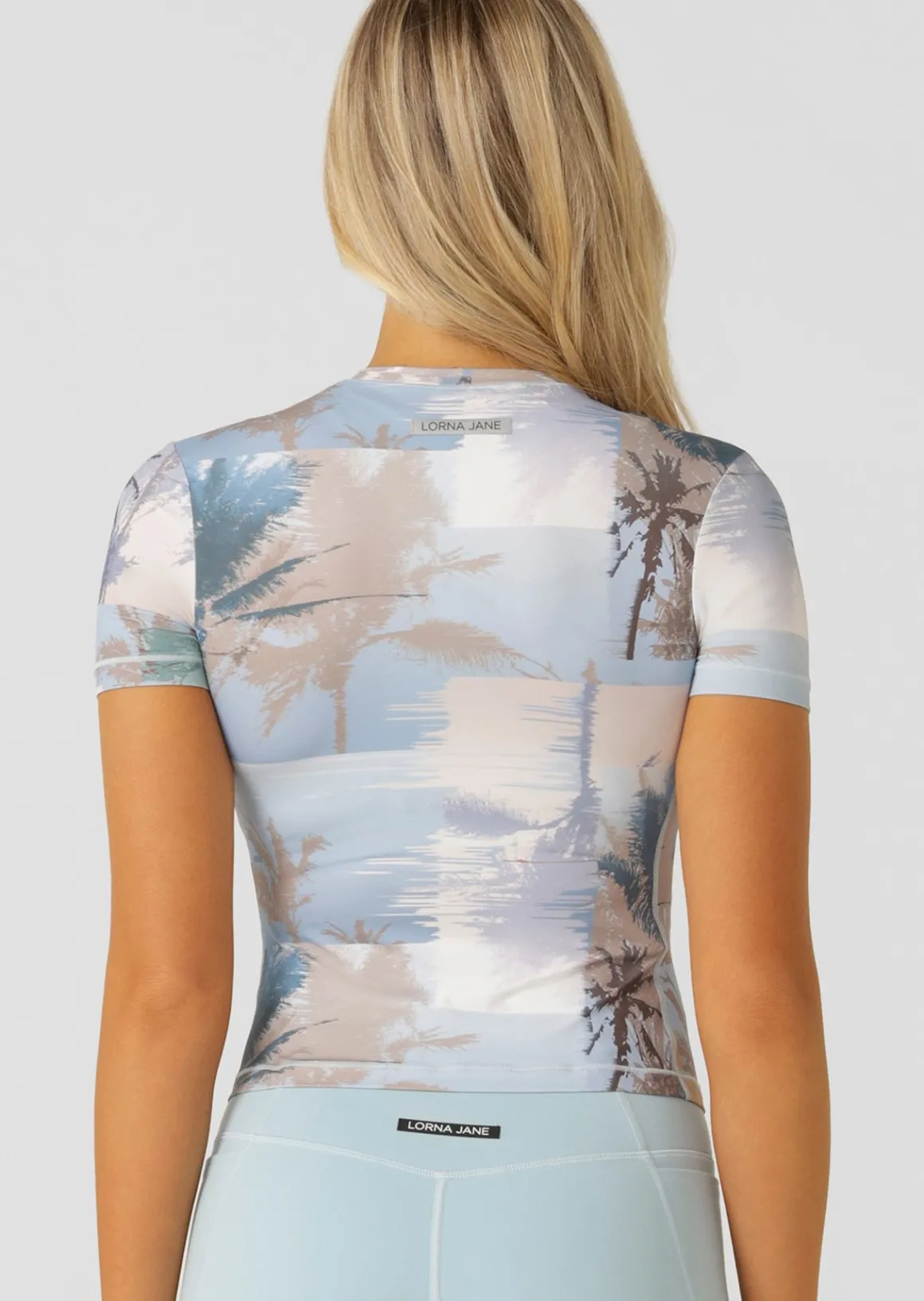Lorna Jane Mirage Ultimate Comfort T-Shirt MiragePrint New