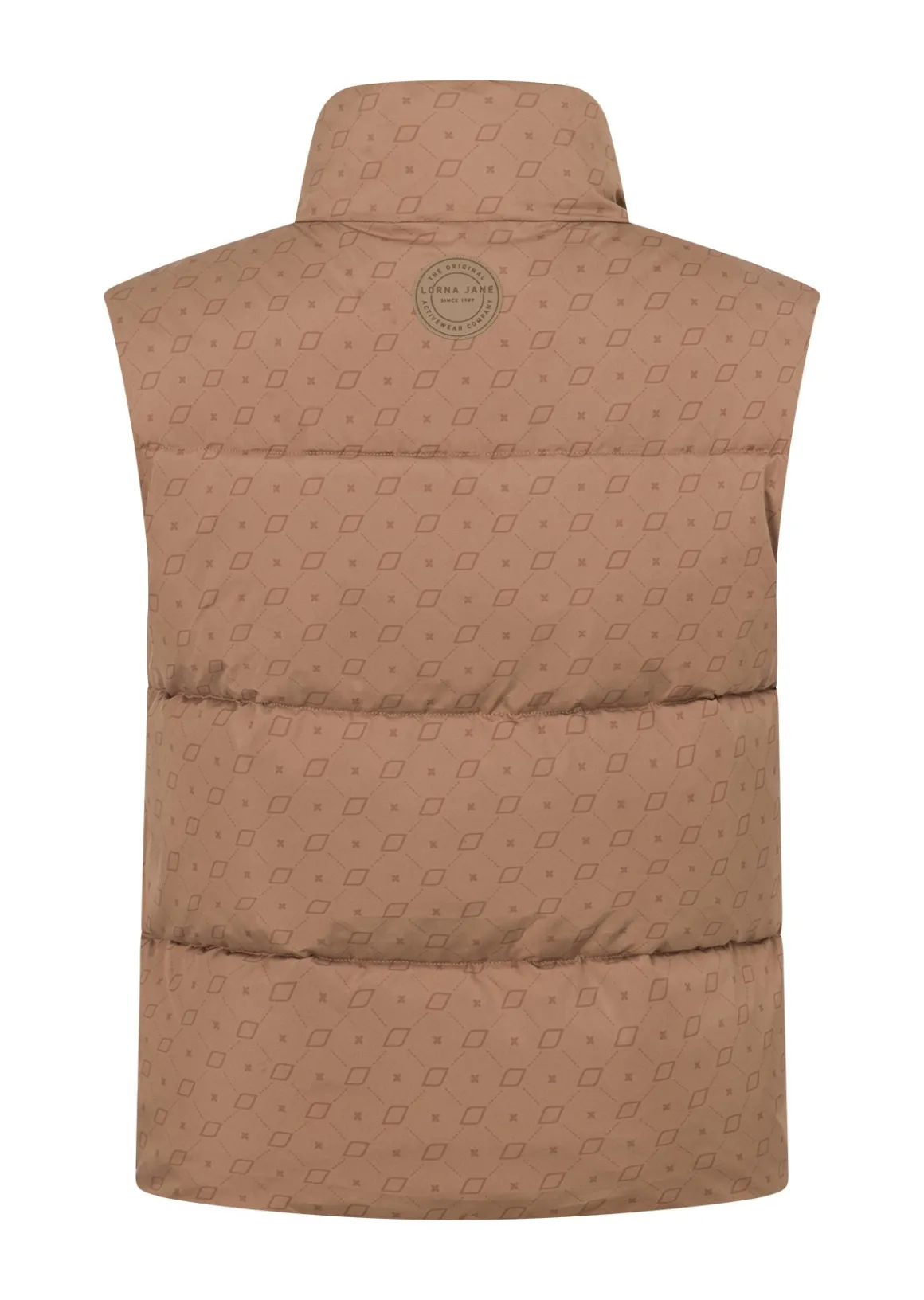 Lorna Jane Monogram Puffer Vest MonogramPrint