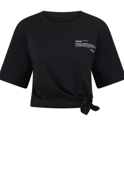 Lorna Jane Move Cutaway Convertible T-Shirt Black Sale