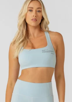 Lorna Jane Move High Support Sports Bra IslandBlue New