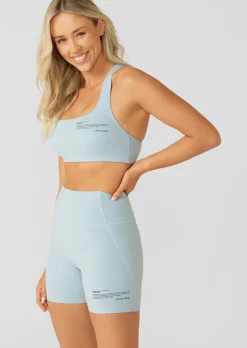Lorna Jane Move High Support Sports Bra IslandBlue New