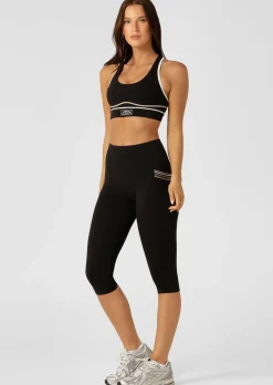 Lorna Jane Move Swift Sports Bra Black Hot