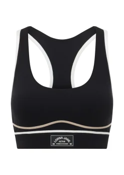 Lorna Jane Move Swift Sports Bra Black Hot