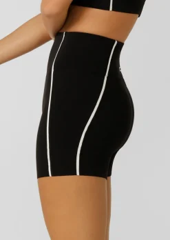 Lorna Jane Night Runner 16cm Bike Short Black Outlet