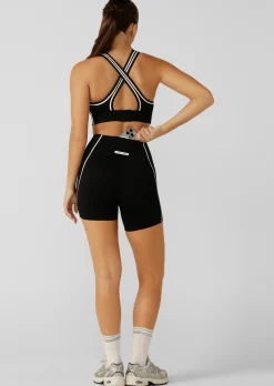 Lorna Jane Night Runner 16cm Bike Short Black Outlet