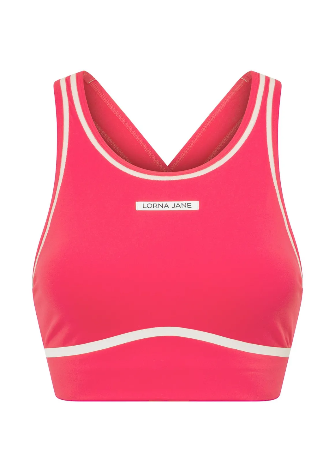 Lorna Jane Night Runner Sports Bra NeonRaspberry New