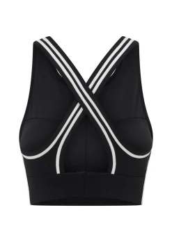 Lorna Jane Night Runner Sports Bra Black New