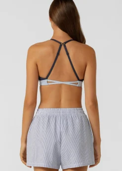 Lorna Jane Oasis All Day Sports Bra ImperialBlue New