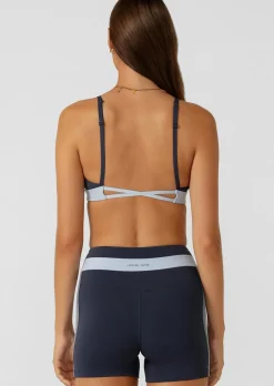 Lorna Jane Oasis All Day Sports Bra ImperialBlue New