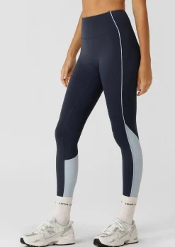 Lorna Jane Oasis Ankle Biter Leggings ImperialBlue Sale