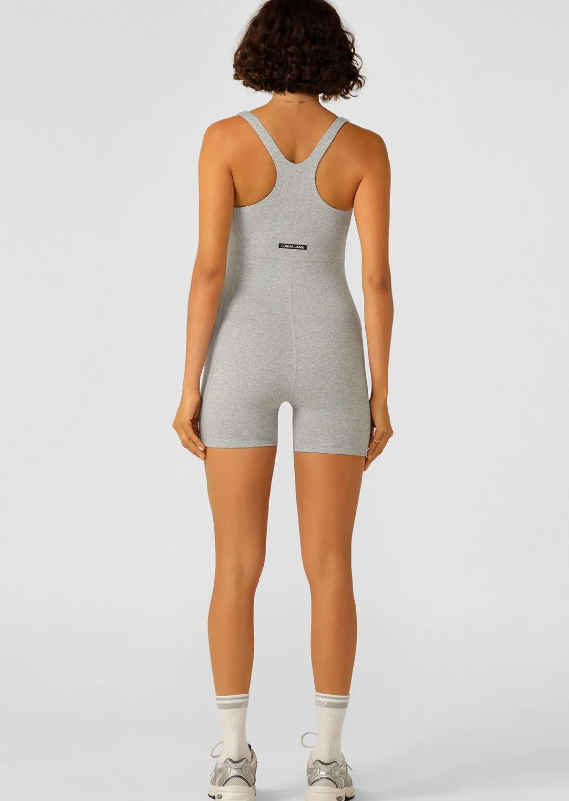 Lorna Jane Off Duty Bodysuit GreyMarl Sale
