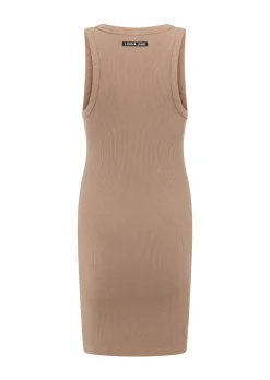 Lorna Jane On The Move Rib Tank Dress Cedar Hot