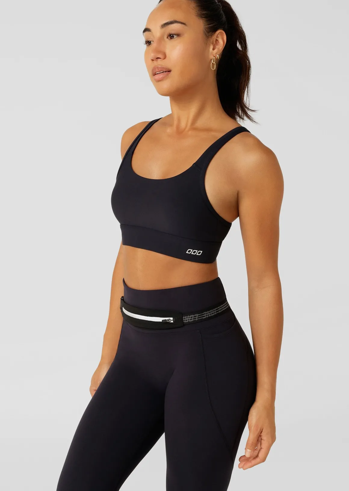 Lorna Jane On the Move Running Belt Black