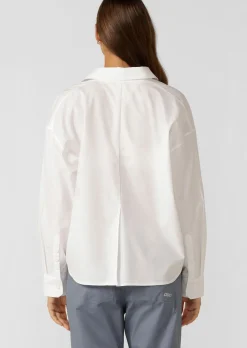 Lorna Jane One-and-Go Button Up Shirt White Clearance