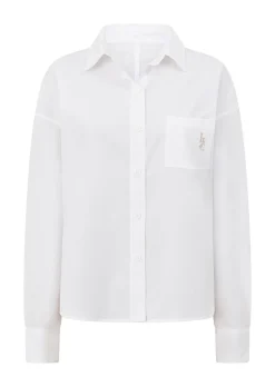 Lorna Jane One-and-Go Button Up Shirt White Clearance