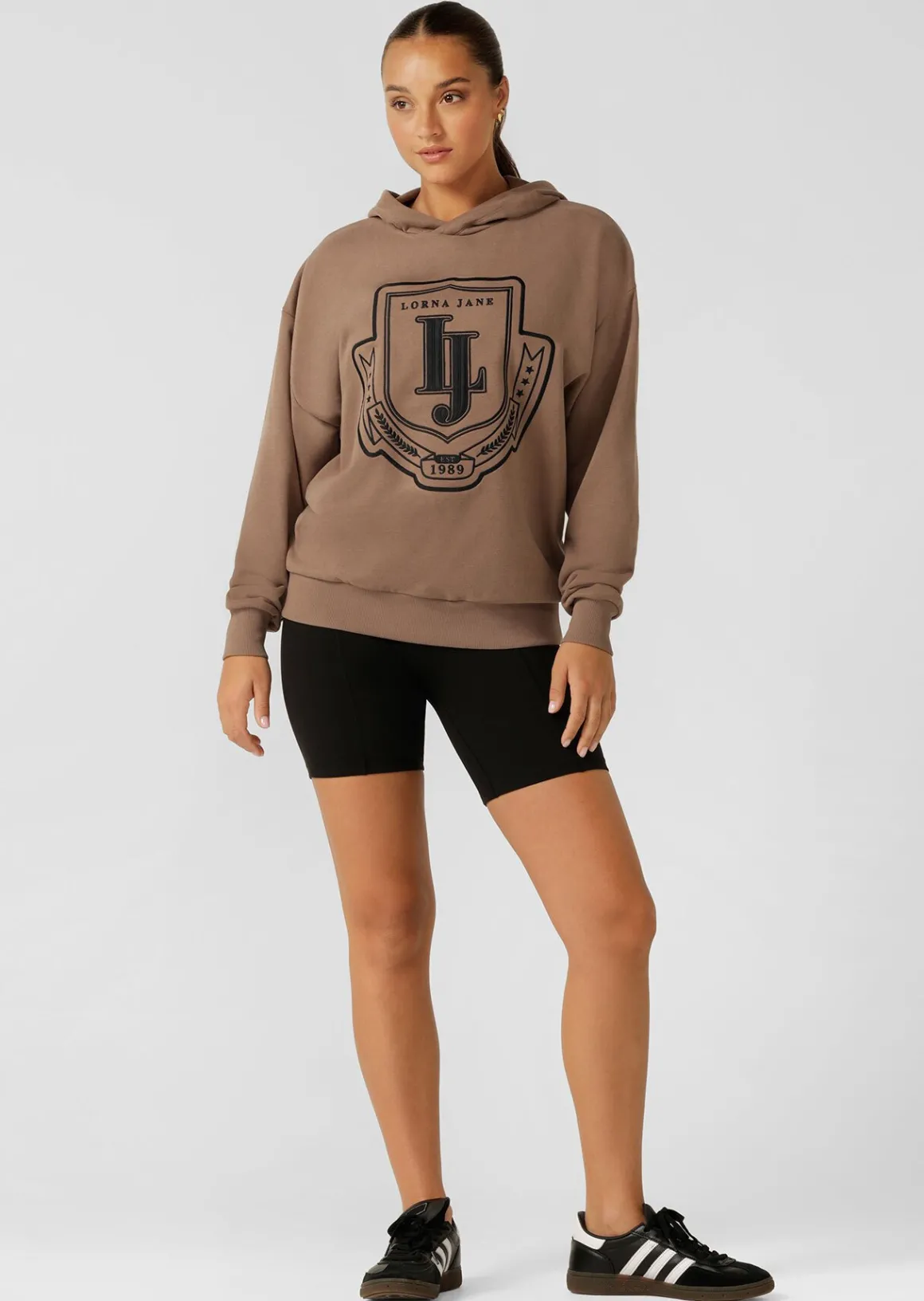 Lorna Jane Oversized Hoodie Cedar Best