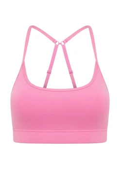 Lorna Jane Pammy Sports Bra PinkMauve New
