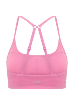 Lorna Jane Pammy Sports Bra PinkMauve New