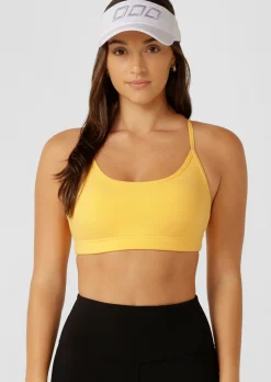 Lorna Jane Pammy Sports Bra Dandelion Clearance