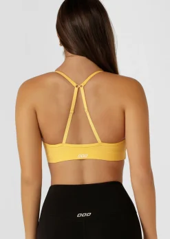 Lorna Jane Pammy Sports Bra Dandelion Clearance