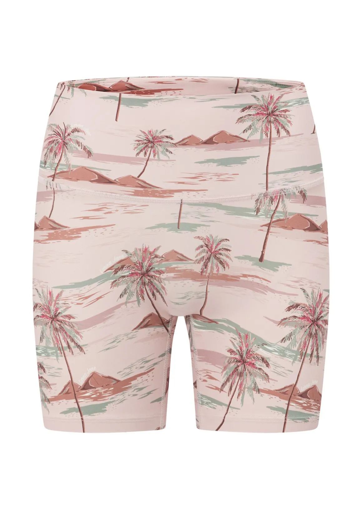 Lorna Jane Paradise Palm 12cm Bike Shorts ParadisePalmPrint New
