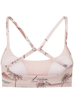 Lorna Jane Paradise Palm Swim Sport Bralette ParadisePalmPrint New