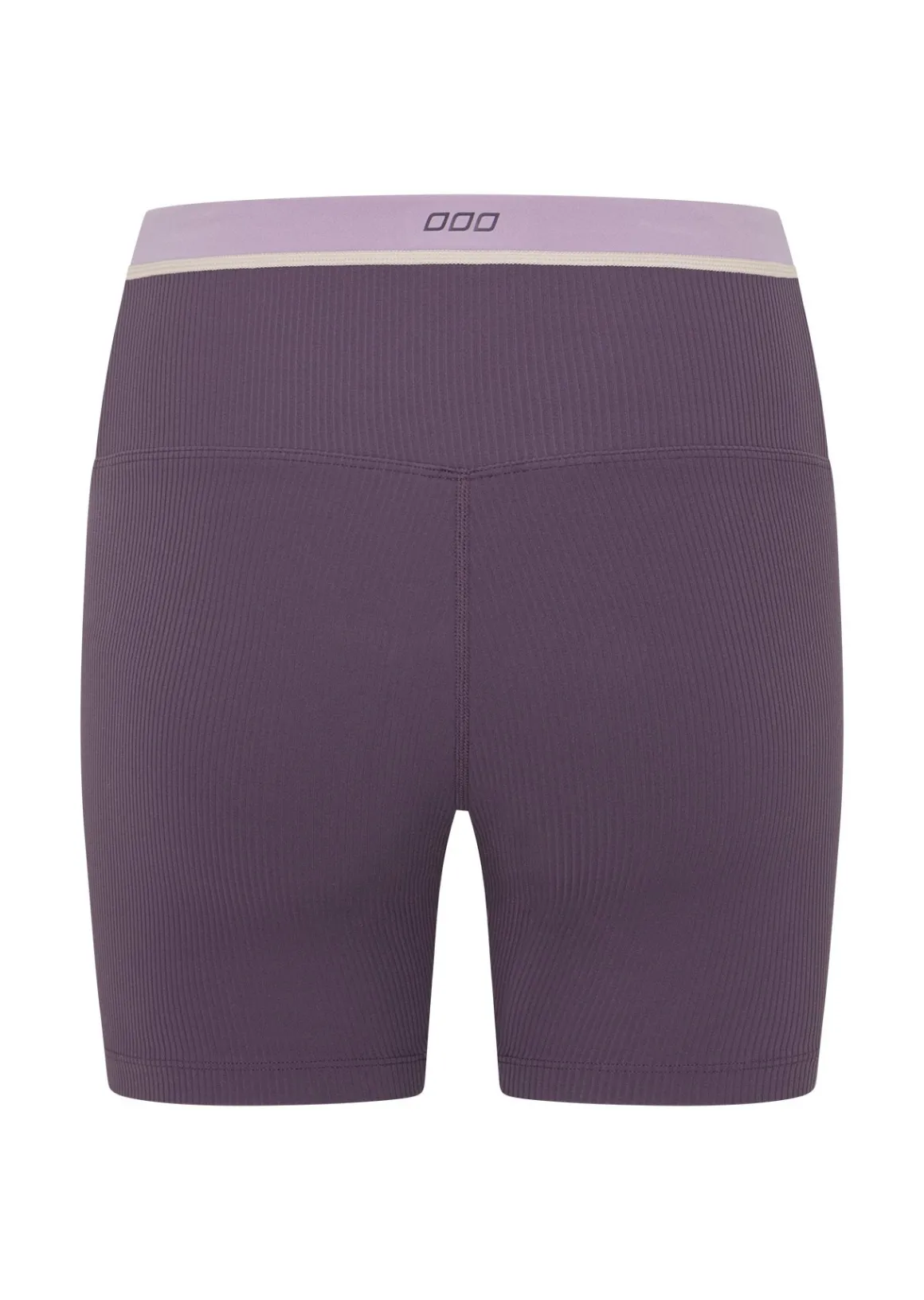 Lorna Jane Perfect Practice Rib 12Cm Bike Short MidnightPlum