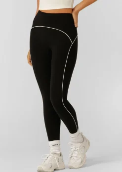 Lorna Jane Pipe Dream Full Length Leggings Black Clearance