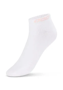 Lorna Jane 3PK Iconic Socks White&PinkSand&GreyMarl Sale