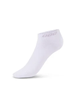 Lorna Jane 2PK Iconic Socks PaleOrchidLilac&White New