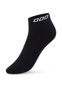Lorna Jane 3PK Iconic Socks Black&LtMoontide&White Sale