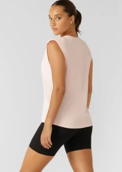 Lorna Jane Power Muscle Tank PalePeony