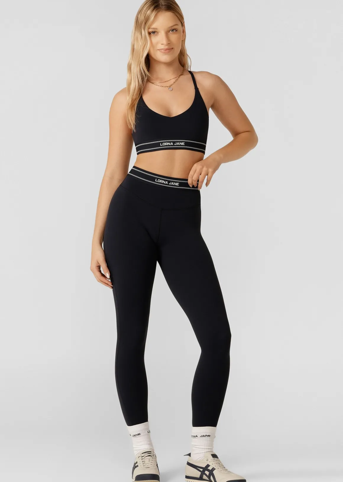 Lorna Jane Redefined Ankle Biter Leggings MidnightBlue New