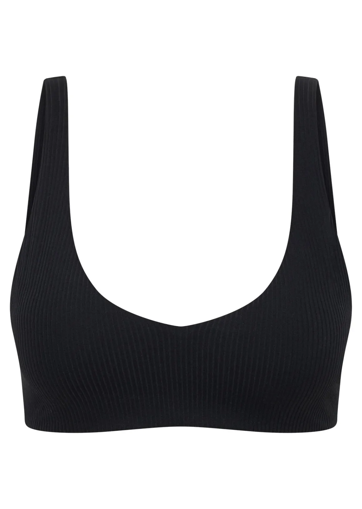 Lorna Jane Reform Rib Sports Bra Black Hot