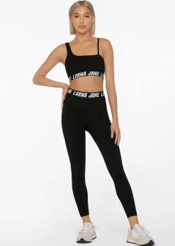 Lorna Jane Relay Sports Bra Black Sale
