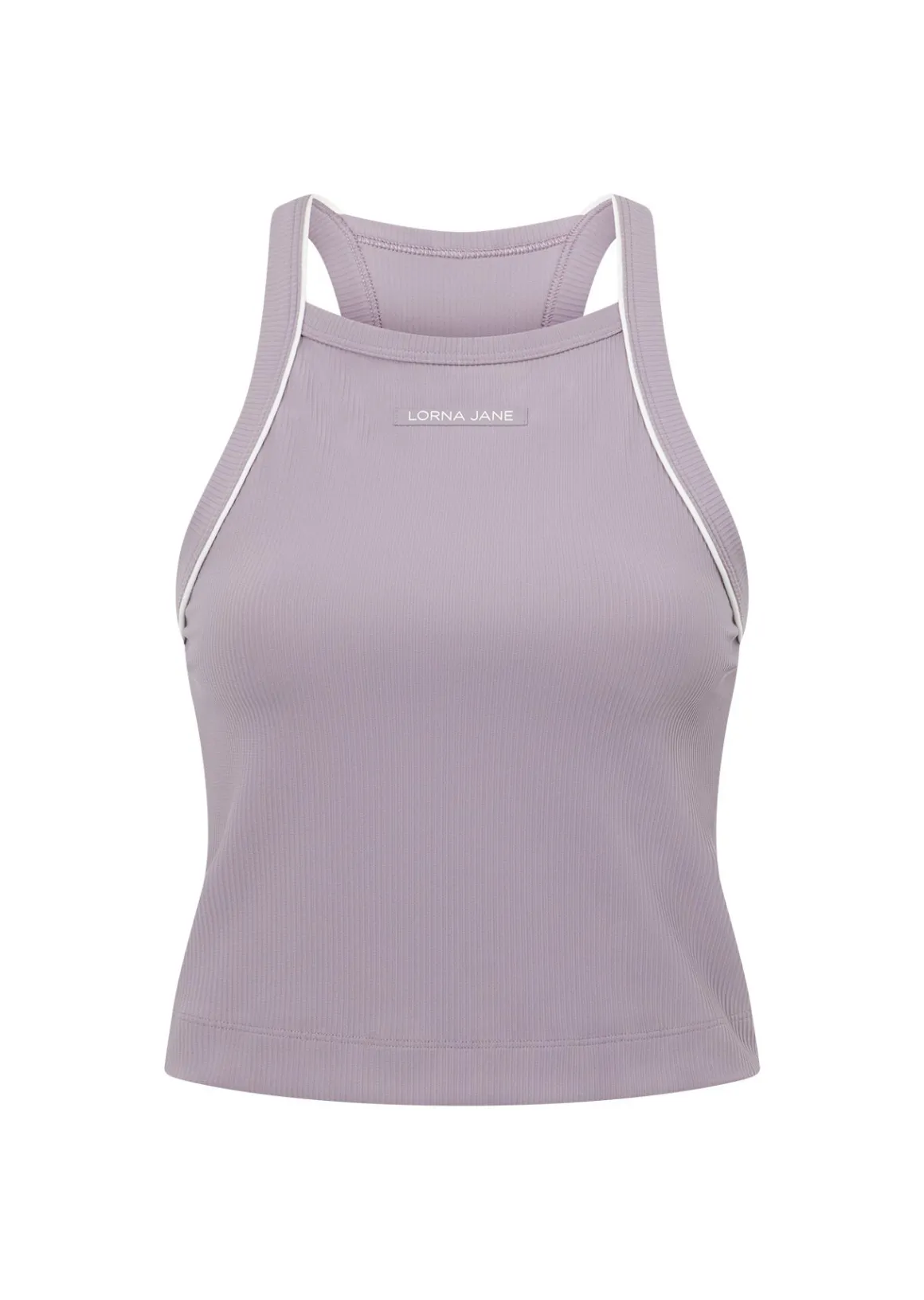 Lorna Jane Retro Rib Halter PurpleAsh Best