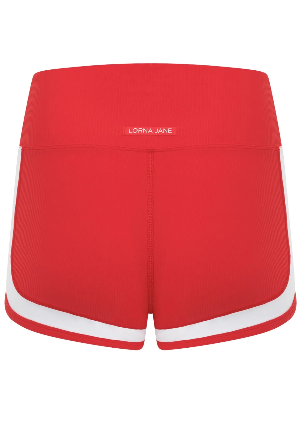 Lorna Jane Retro Rib Shorts Ginger