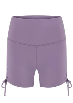Lorna Jane Rouched Cheeky Bike Short PurpleDusk Online