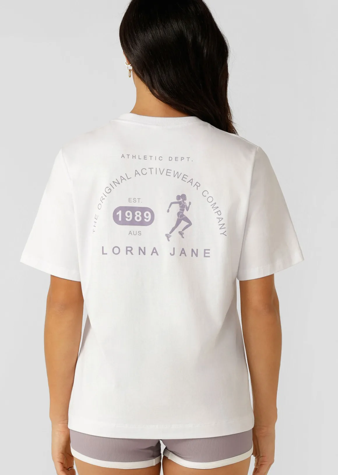 Lorna Jane Run Club T-Shirt White