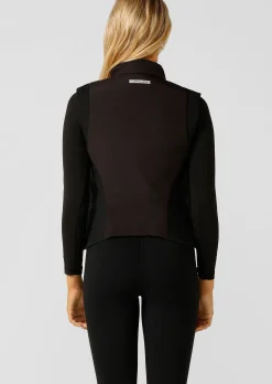 Lorna Jane Run Ready Active Puffer Vest Black