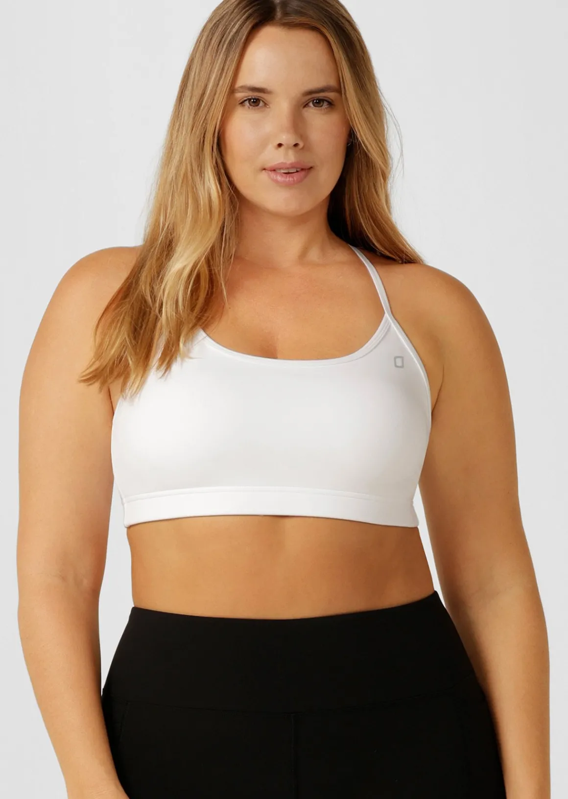 Lorna Jane Sammy Sports Bra White Discount