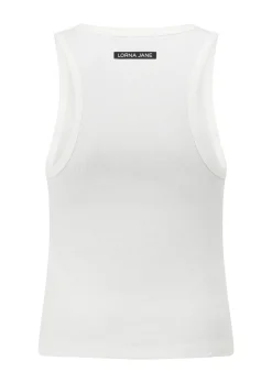 Lorna Jane Scoop Neck Essential Tank Porcelain Sale