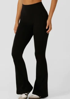 Lorna Jane Sculpt & Support Full Length Bootleg Leggings Black New