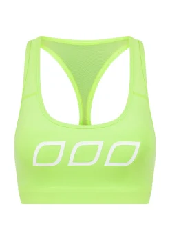 Lorna Jane Skinny Iconic Comfort Sports Bra GlowGreen Outlet