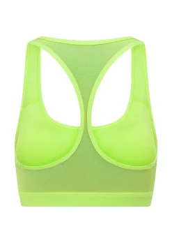 Lorna Jane Skinny Iconic Comfort Sports Bra GlowGreen Outlet