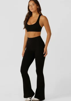 Lorna Jane Soft Sculpt Sports Bra Black